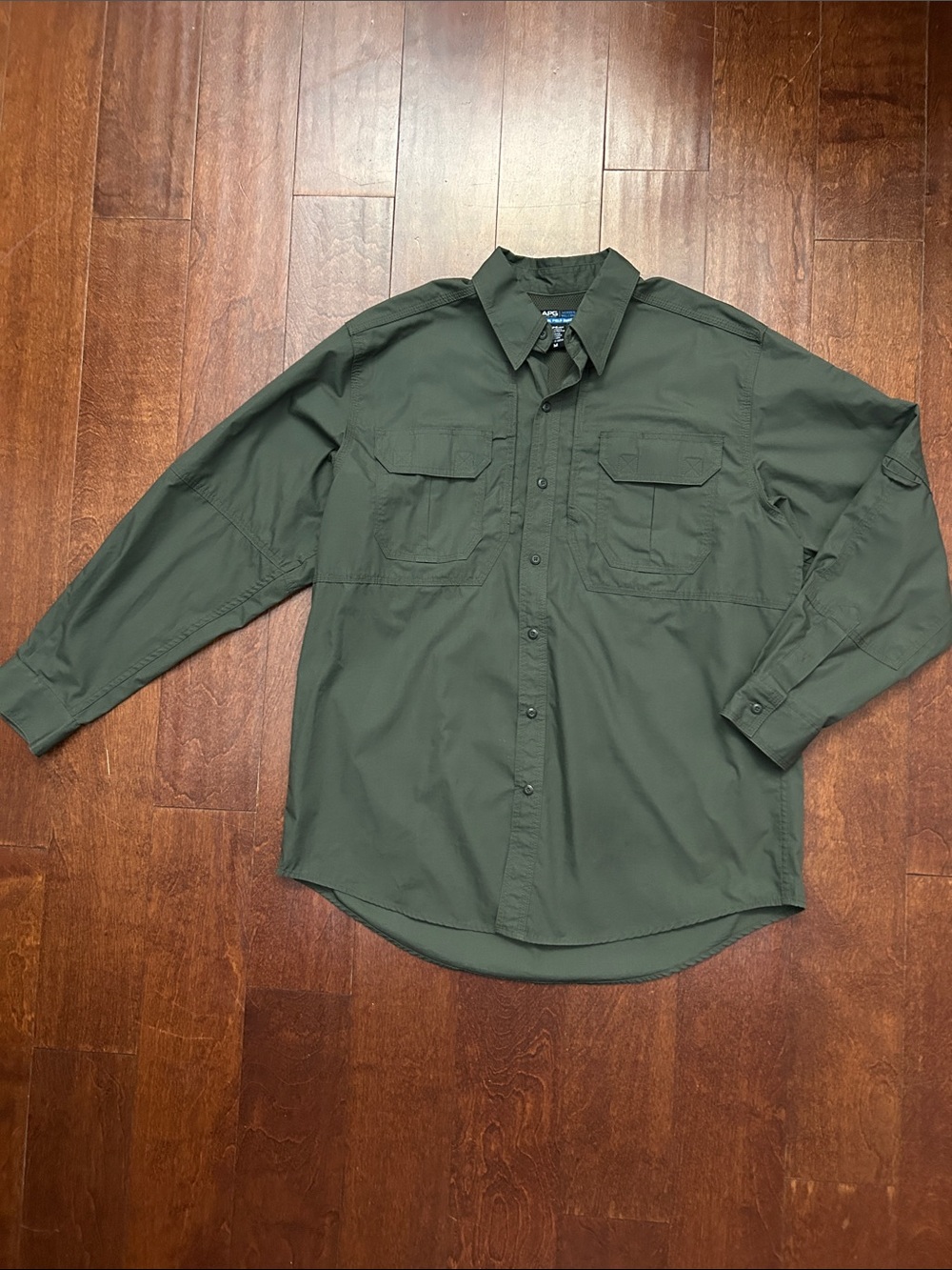 LAPG Tactical Field Shirt 2.0 - Olive Green, Size Medium